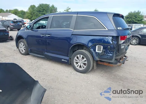 2015 Honda Odyssey Ex-L z USA, uszkodzony, nr VIN 5FNRL5H63FB040992